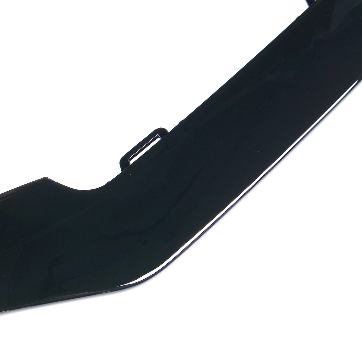 Black Car Front Bumper Splitter Diffuser Lip Lower Lid Cover Trim For Benz E-Class W212 E200 E220 E250 E300 E350 2014 2015 2016
