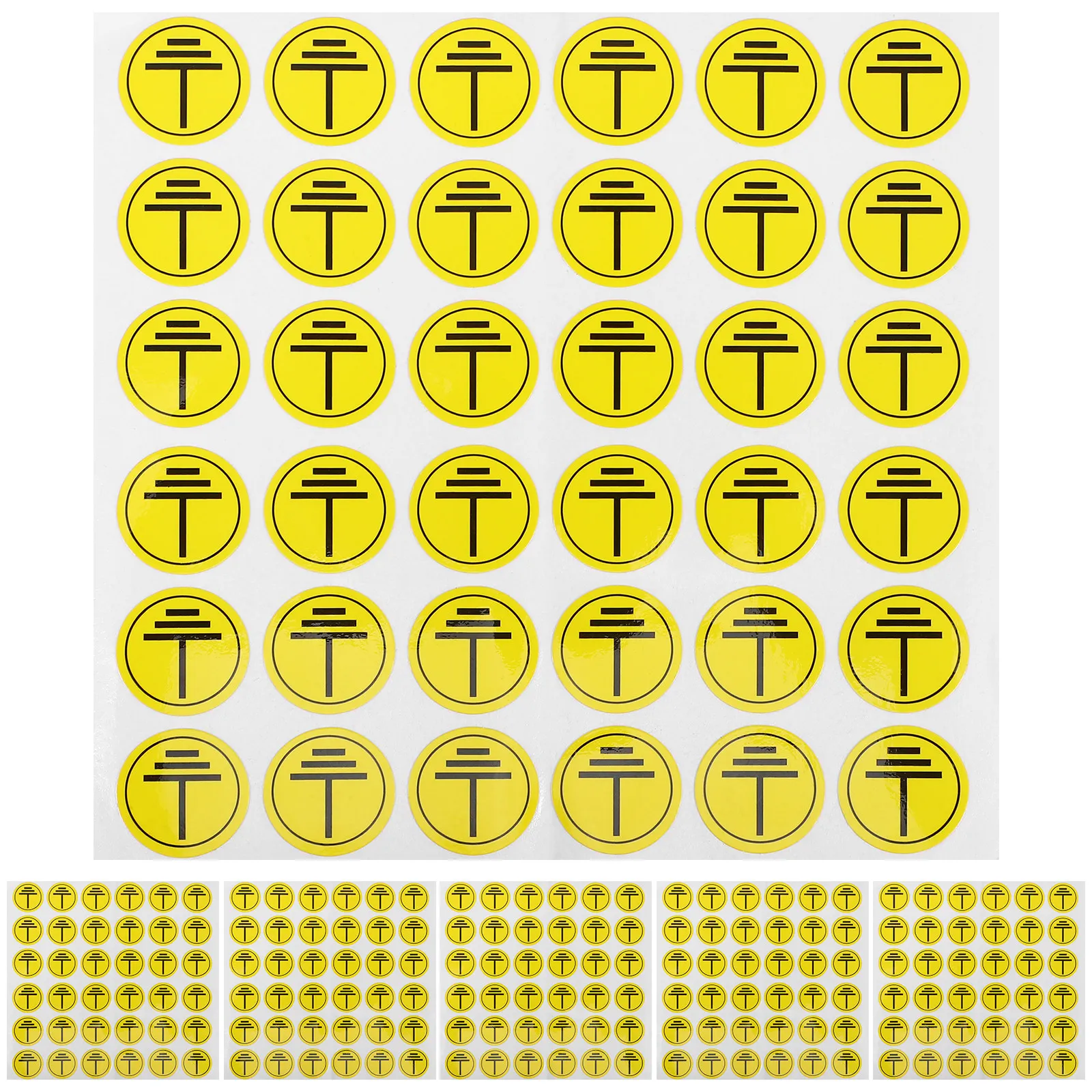 

400Pcs Charging Pile Caution Stickers Waterproof Paper Electric Hazard Labels High Voltage Warning Signs Electrical Safety
