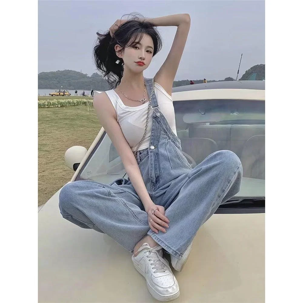 

Джинсы с высокой талией и широкими штанинами для женщин больших размеров, свободные, стройнящие, длинные, прямого кроя, из денима, для осени, весны, лета, повседневные, хлопковые