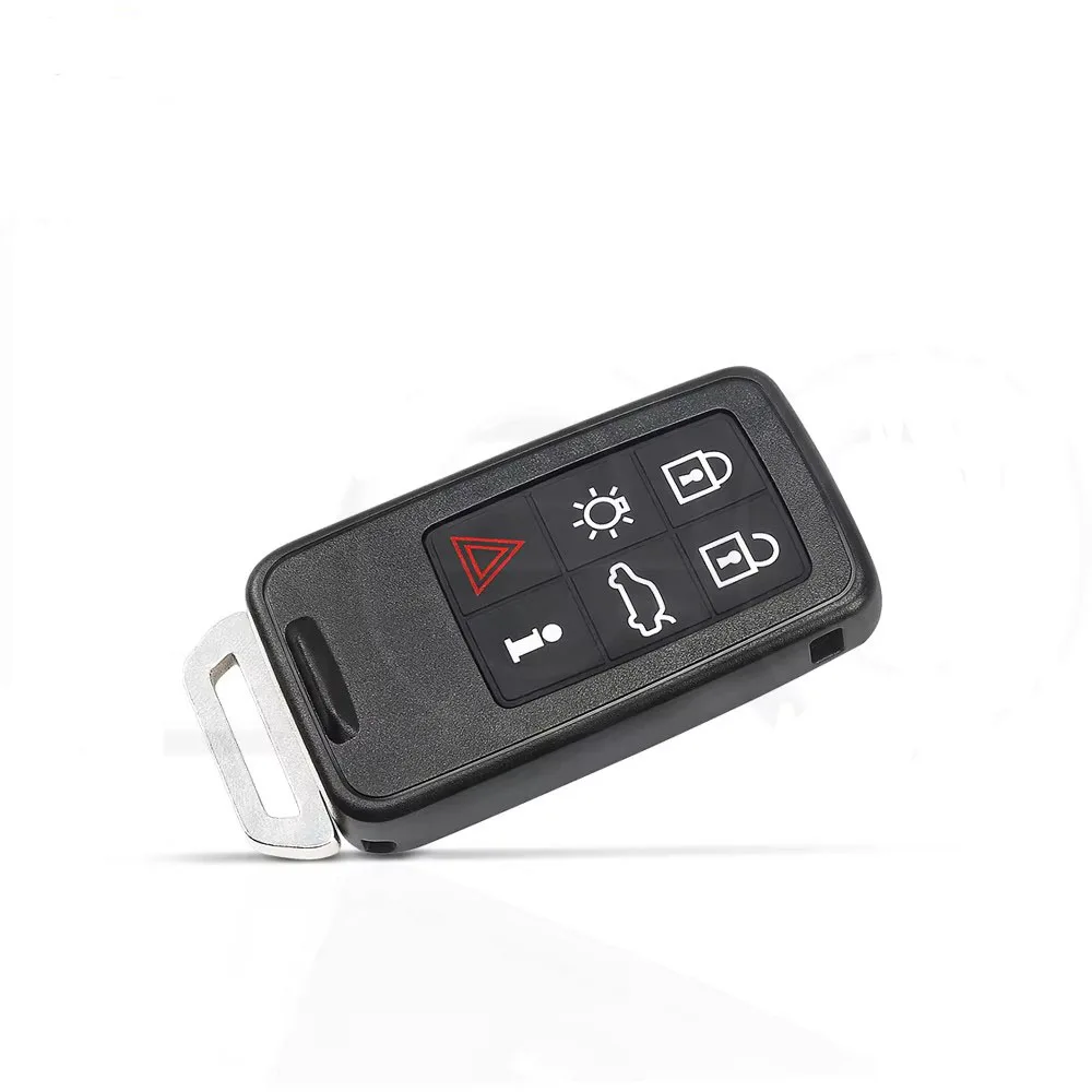 FeiFan Car Smart Key Shell for Volvo XC60 S60 S60L V40 V60 S80 XC70 S90 S80 S60 5/6 Button With Mechanical Key FCC:KR55WK49266