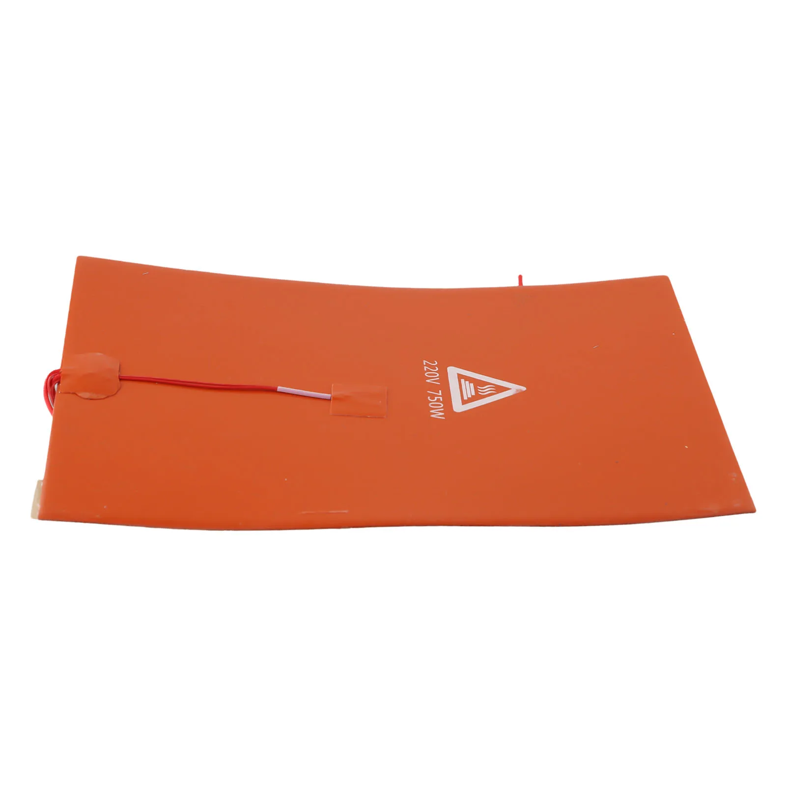 20x30cm 750W 220V Silicone Rubber Heater Pad With Backing For 3D Printer Heating Bed Orange
