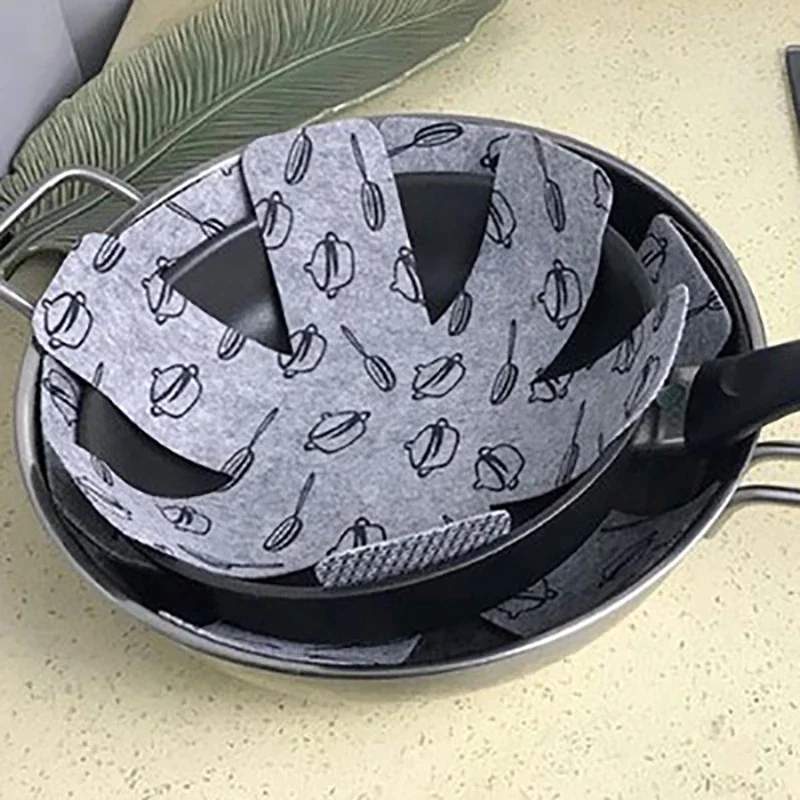 

5/1pcs Non-stick Protection for Pad Pan 38*38cm Divider Pads to Prevent Scratching Separate and Protect Surfaces for Cookware