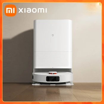 Nuovo XIAOMI MIJIA D102 OMNI Infinite Robot MOP aspirapolvere M30 7000Pa autopulente Doc Home Dirt smaltimento macchina polvere vuota