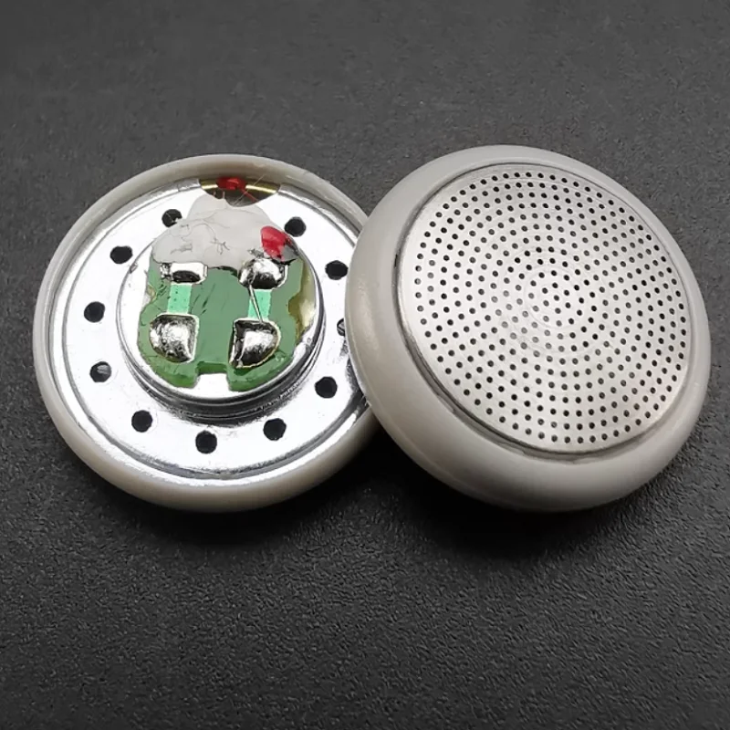 15.4mm sterownik zestawu słuchawkowego 32ohm HIfi słuchawki douszne głośniki stereo wysoka rozdzielczość dźwięk basowy dobre nowości 2 sztuk