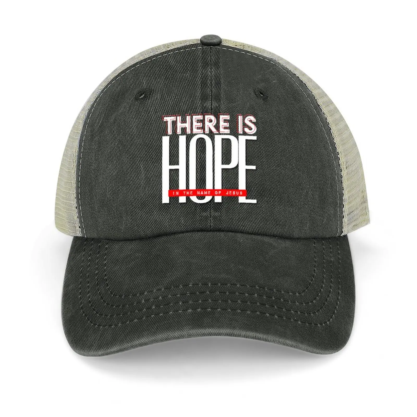 

There is Hope in the name of Jesus Baseball Cap black Military Cap Man fun hats Beach Bag Caps Male Women's