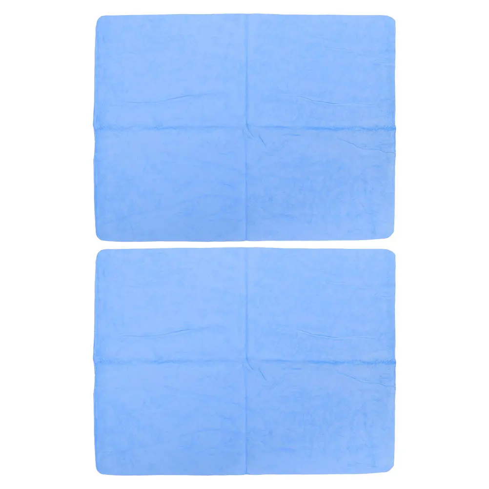 

2Pcs Artificial Chamois Car Drying Towels Thickened Super Absorbent Large Cloth for Car Window Cleaning Detailing