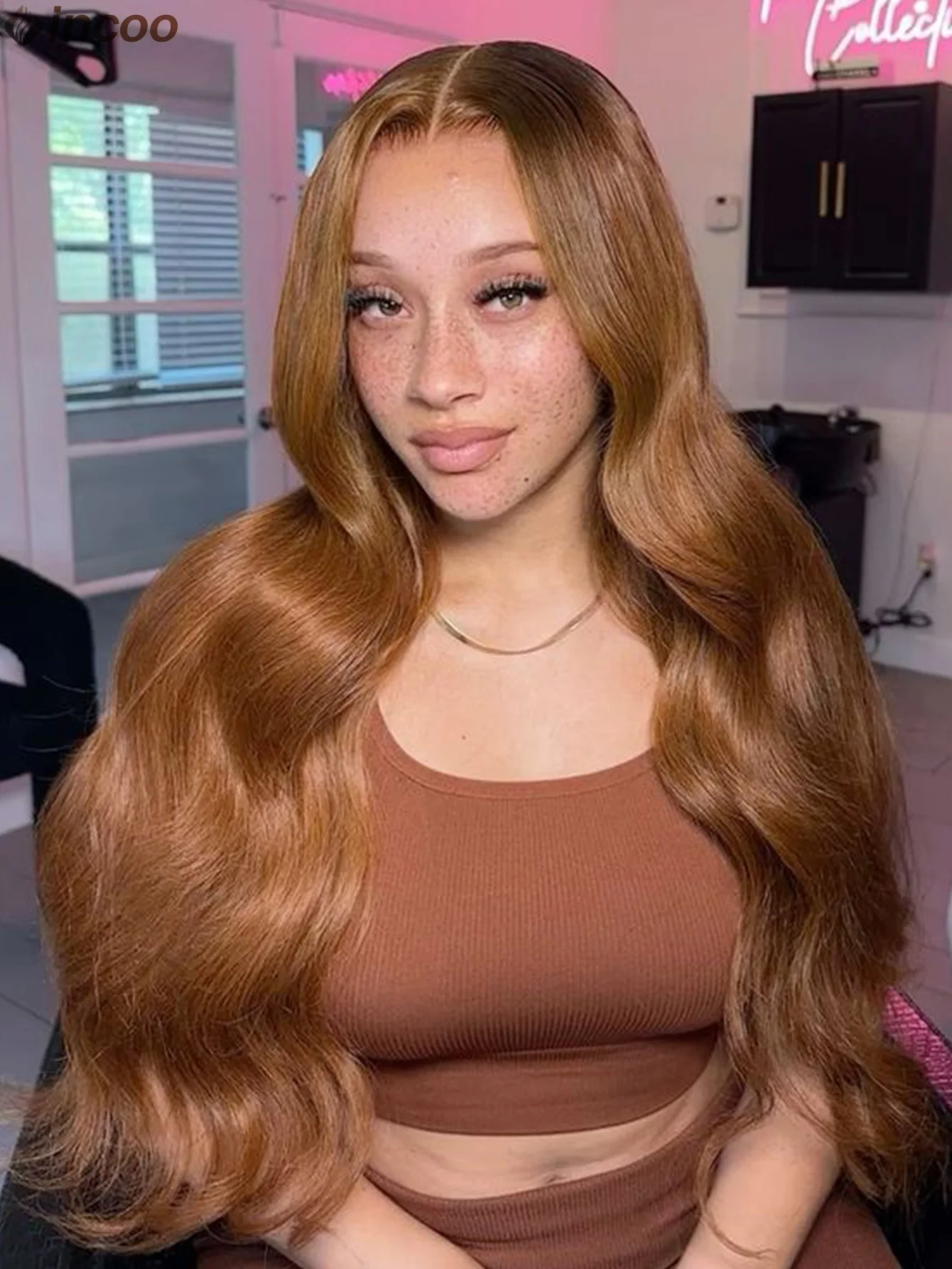 613 Blonde Body Wave Lace Front Wig - Pelucas de cabello humano con encaje