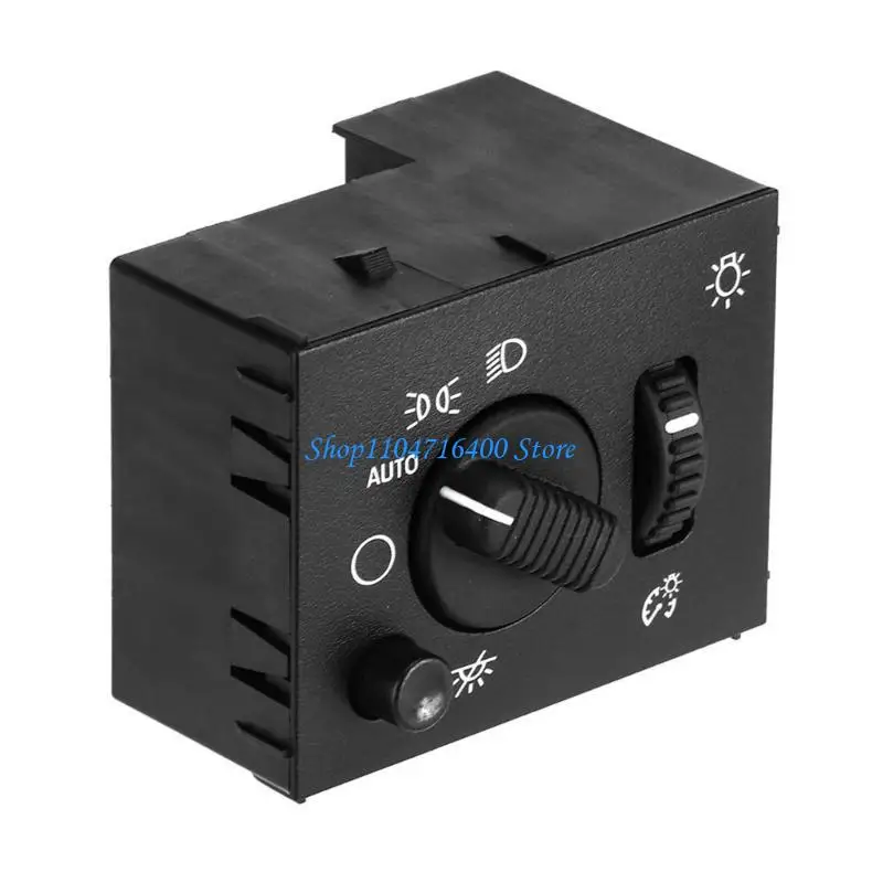 

y1gd Automobile Front Headlight Fog Lamp Switch Control Knob 19381535 Black Button