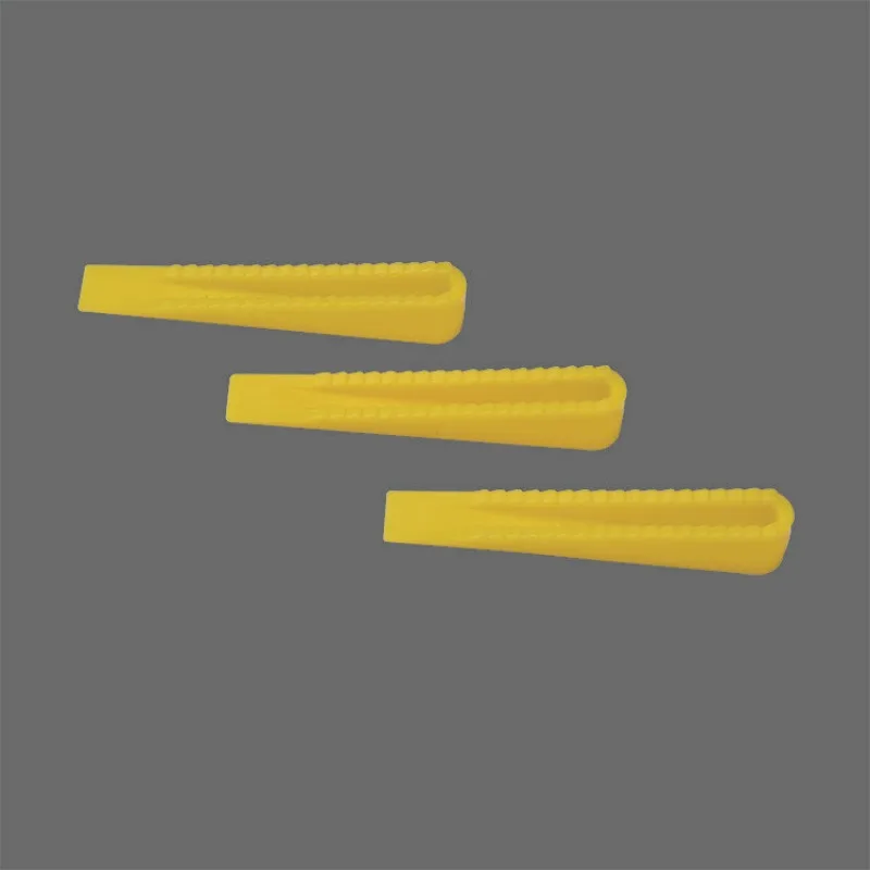 Heavy-Duty Tile Spacer Wedges, 5mm 6mm Tile Leveling Inserts with Non-Slip Texture, DIY Tile Spacing Tools for Kitchen Bathroom