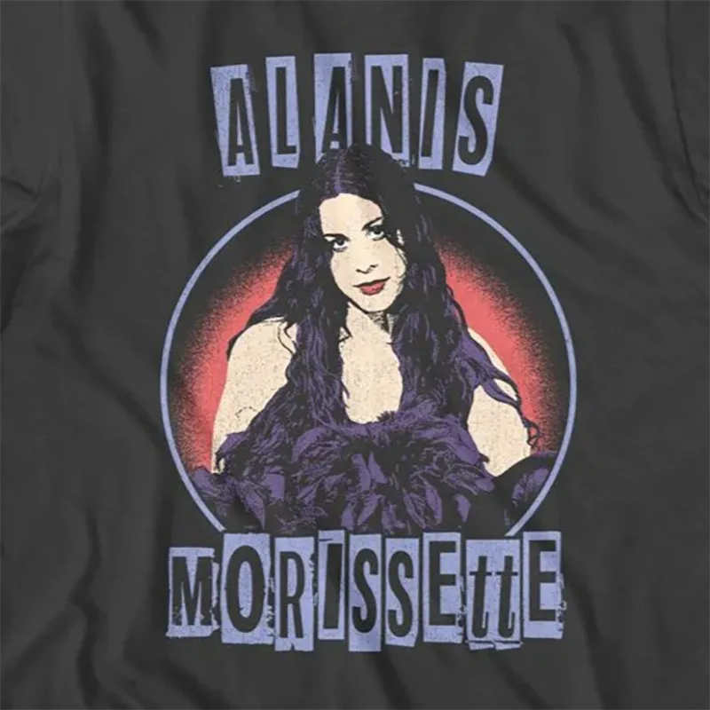 Alanis Morissette Black T-Shirt Cotton S-234XL For Men Women