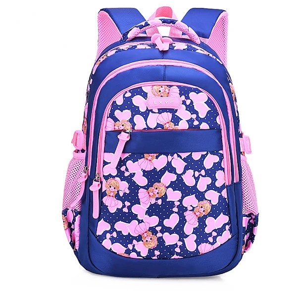 Mochilas infantis de grande capacidade à prova d'água, Doces Meninas Mochilas Escolares, Kawaii Primários Estudantes, Adolescentes Bonitos Mochilas