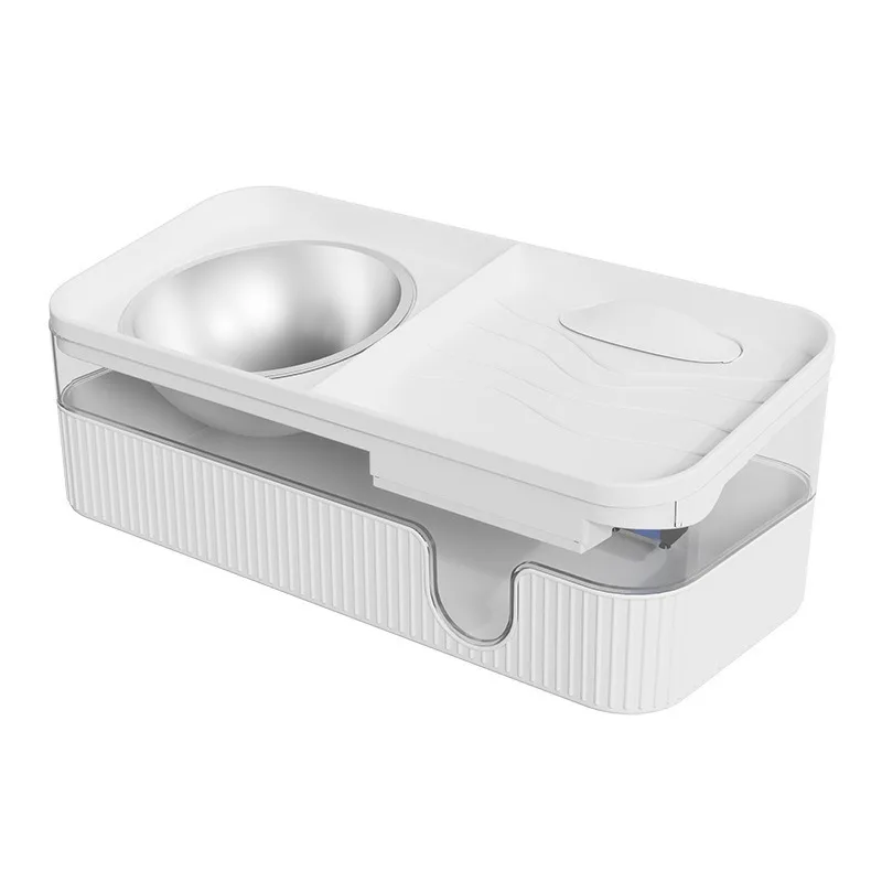 

circulating water dispenser, cat and dog bowl water and food integrated machine, stainless steel bowl feeder