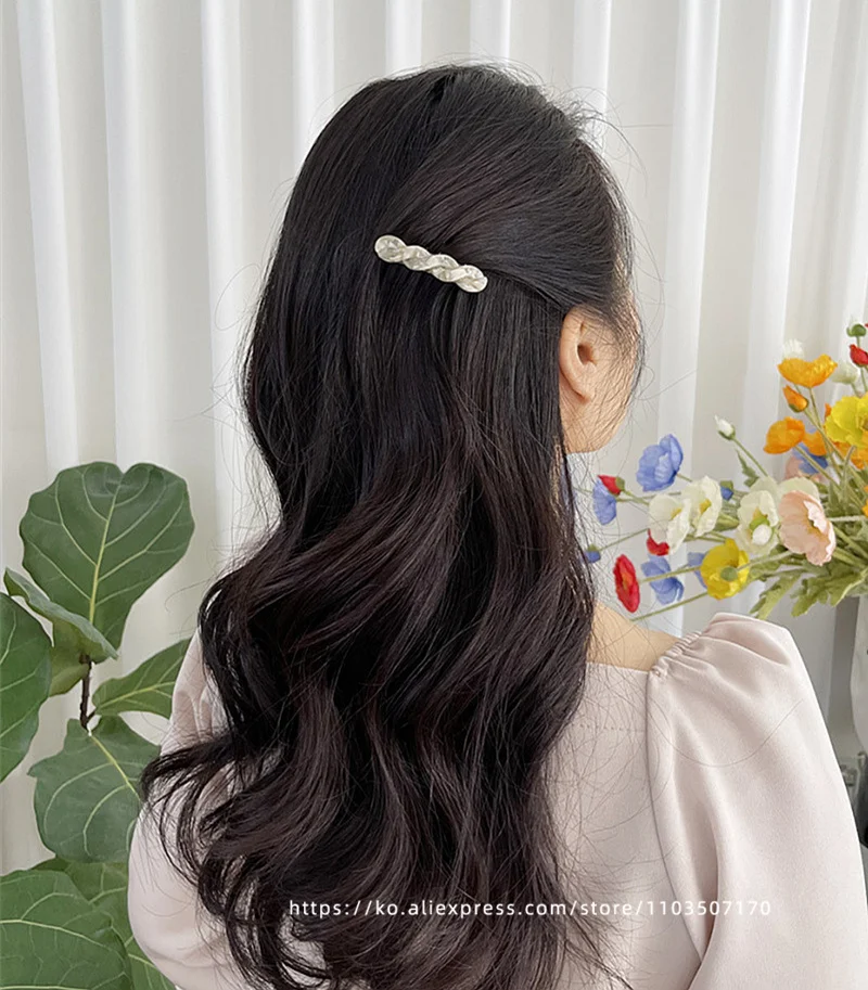 French bangs comb~Korean Princess FRANCE hair comb, side hair clip, hair bun, bun head decoration