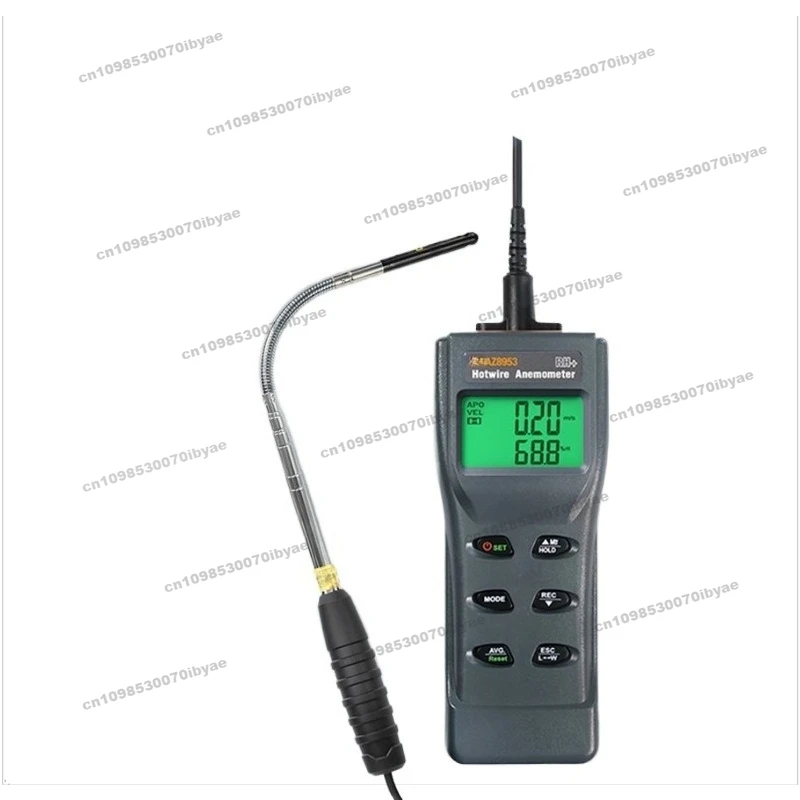 Suitable for Thermal Anemometer, Hand-held Bendable Wind Speed, High-precision Anemometer, Anemometer AZ8953