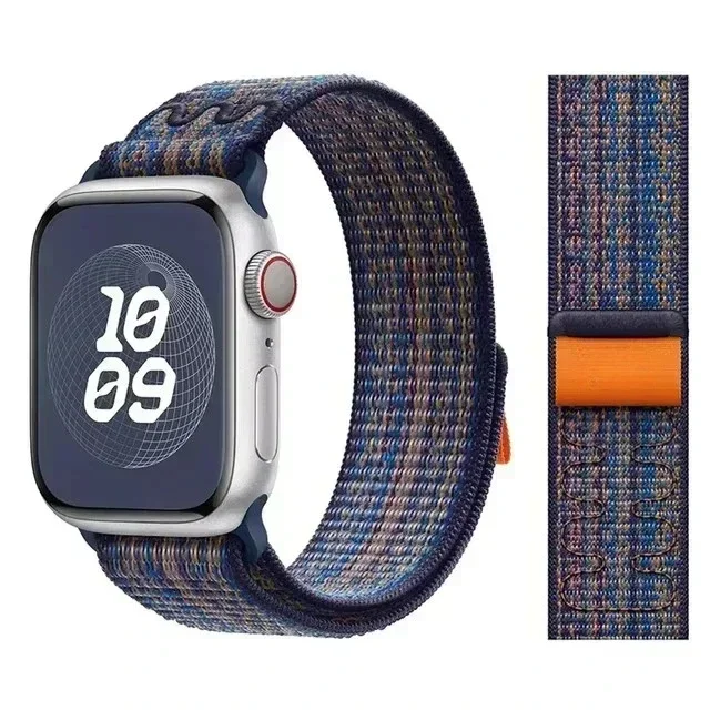 Nylon-Schlaufenarmband für Apple Watch Ultra 3 49 mm Armband iWatch 11 10 9 8 7 6 5 4 se Sport NEUES Design 42-46 mm 45 mm 44 mm 41 mm Band