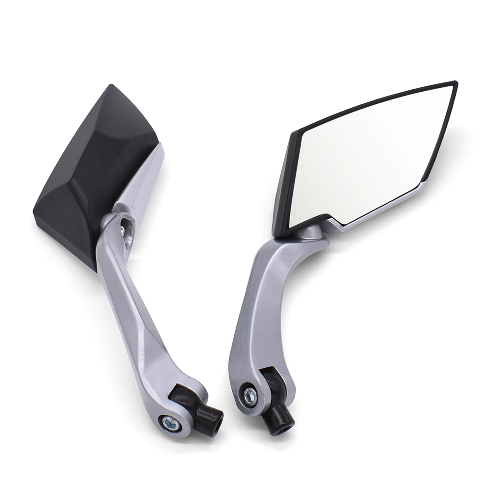 10mm 8mm Motocross Side Mirrors For Yamaha SEROW 225 250 TTR 250 600 XT250 TRICKER DT230 Rear View Convex Mirror Accessories