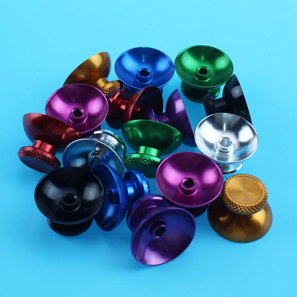ChengHaoRan 1 pair 3D Metal Joystick Grip Cap Analog Thumb Stick Cover For PS5   Gamepad Controller Thumbstick repair