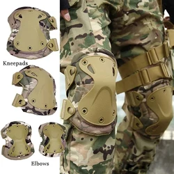 Military Tactical Knee Pads Army Airsoft Paintball Hunting Protection Elbow Pads War Game Protector Knee Pads Gear