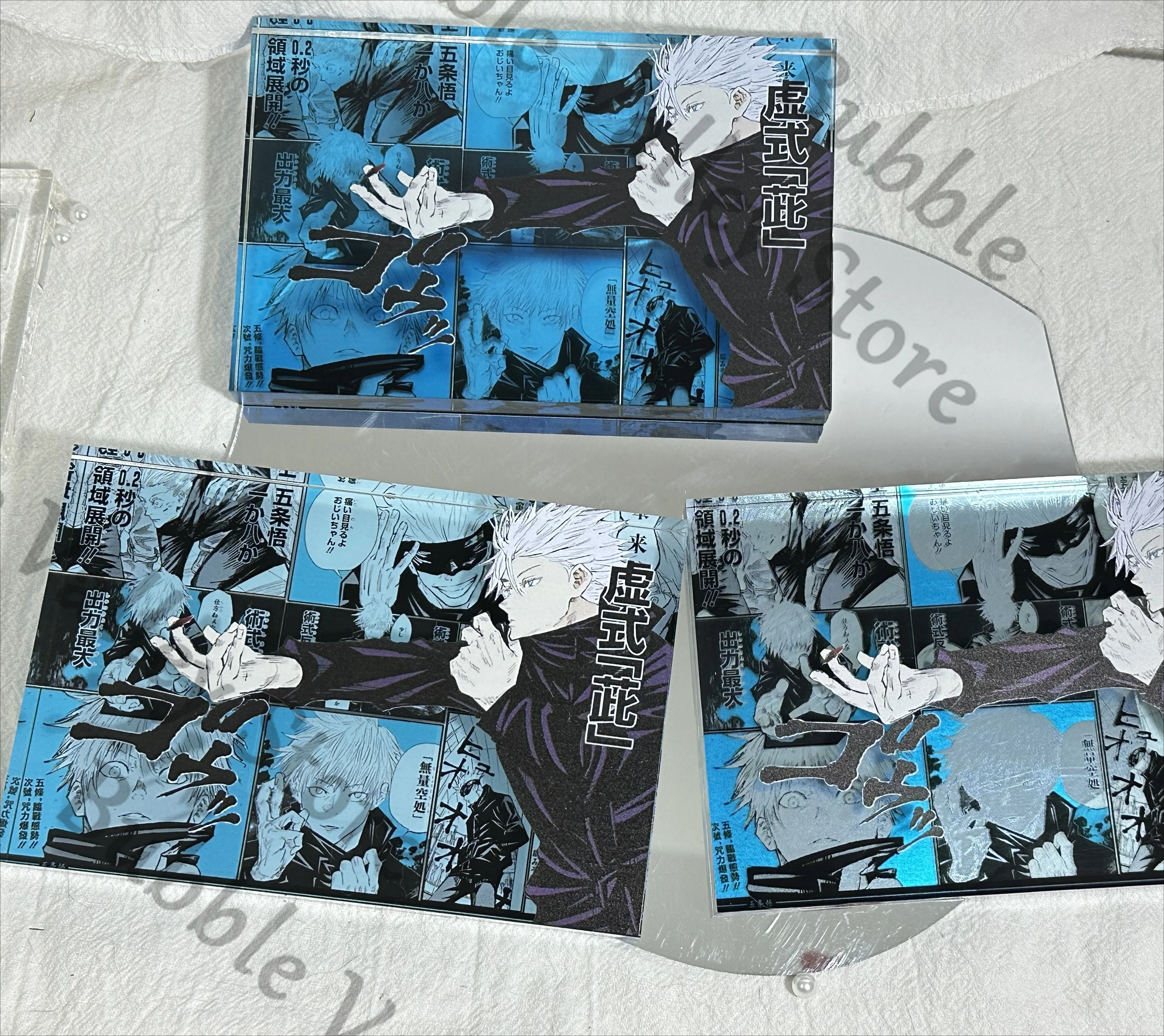 

Аниме Jujutsu Kaisen Satoru Gojo Fushiguro Megumi Geto Suguru Косплей Мультфильм Акриловая Кристаллическая Карта Кирпич Стоящий Знак Рождественский Подарок