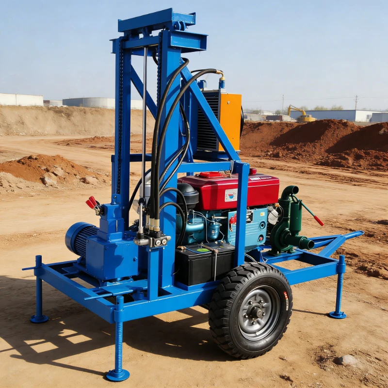 

Steel Structure Water Well Drilling Machine Customized for Heavy Duty Work Strong Body Anti Deformation Long Using Life Rig