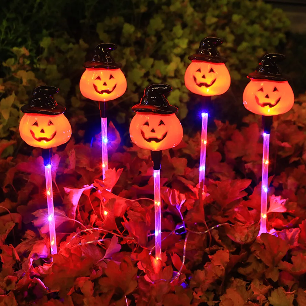 3D LED Skeleton Halloween Lamp IP65 Waterproof Multi-Color Halloween Lights Halloween Ghosts Pathway Light Halloween Party Decor