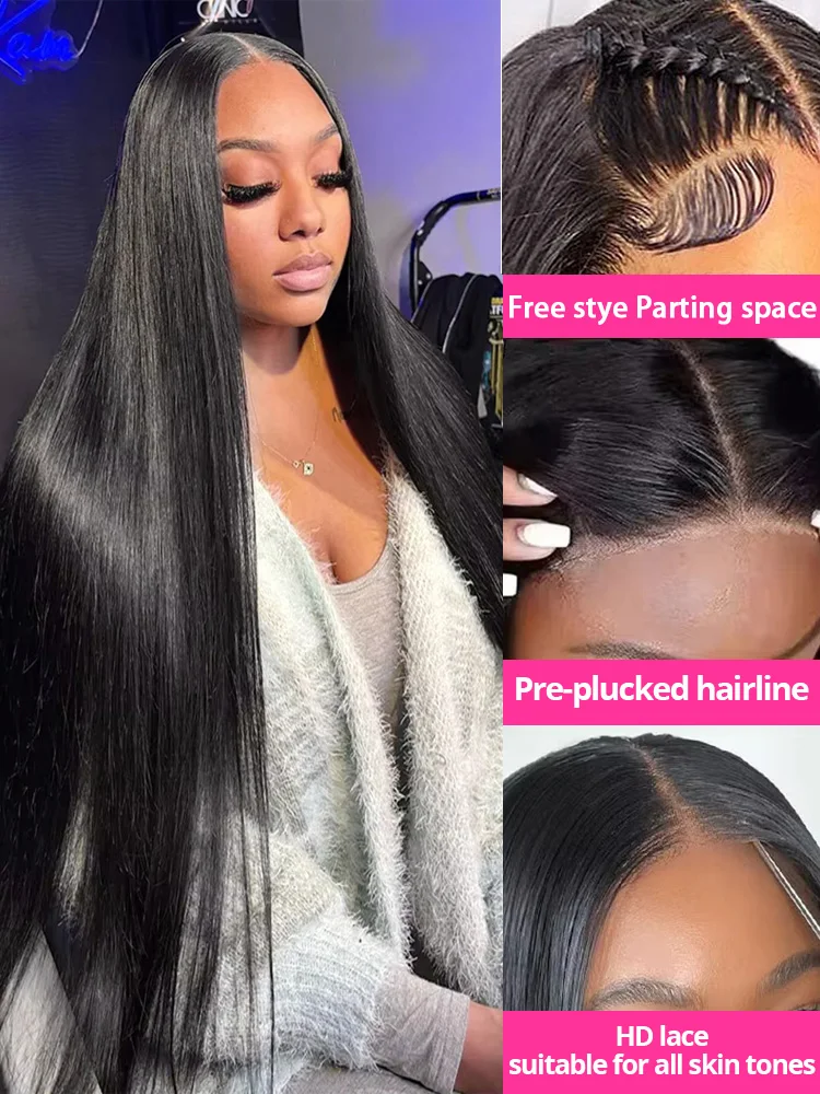 

200 Density Deep Wave Front Lace Wigs Human Hair13x6 Hd Lace Curly Human Hair Wig13x4 Water Wave Human Hair For Brazil Woman