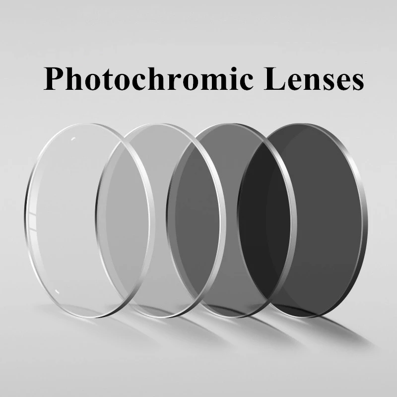 

Фотохромные оптические линзы с индексом преломления 1.56, 1.61, 1.67, серо-коричневые, для коррекции близорукости и дальнозоркости, полимерные, 2 шт.