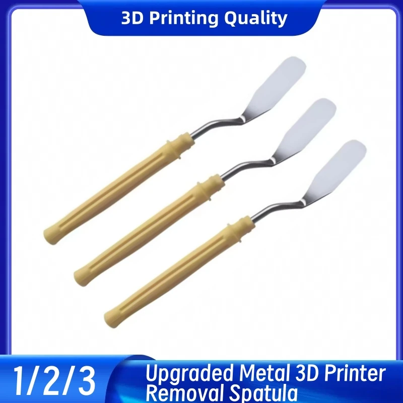 

3D Print Removal Tool Kit - 3D Printer Tools with Sturdy Comfort Grips, Sharp and Hardened Blades for Easy Separation of Prints