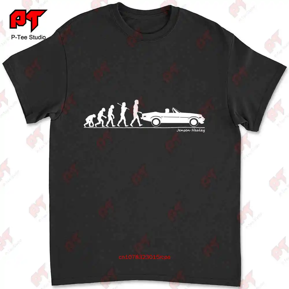 

Evolution Of Man Jensen Healey Sports T-shirt KWMG