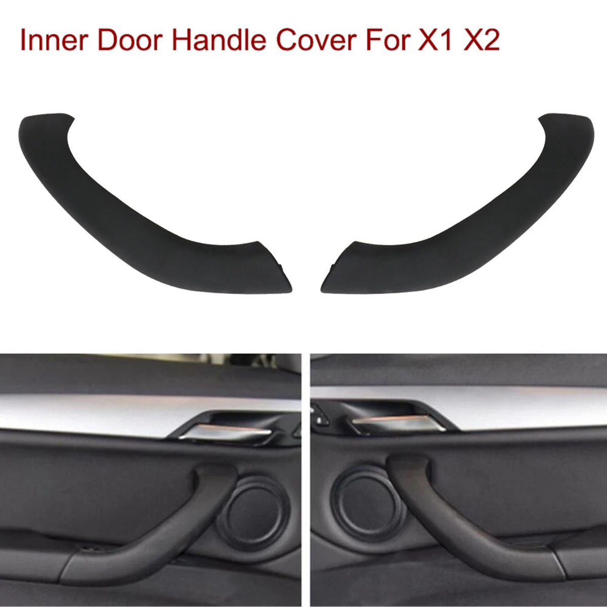 BB-51417417513 รถซ้ายขวาภายในประตูดึงHandle Armrestสําหรับ-BMW X1 X2 F48 f49 F39 2016-2020