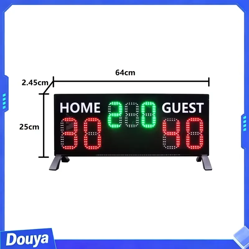 YIZHI High Quality Electronic Desktop 7 Digits LED Display Digital Tennis Scoreboard for Basketball Volleyball Badminton - view 3