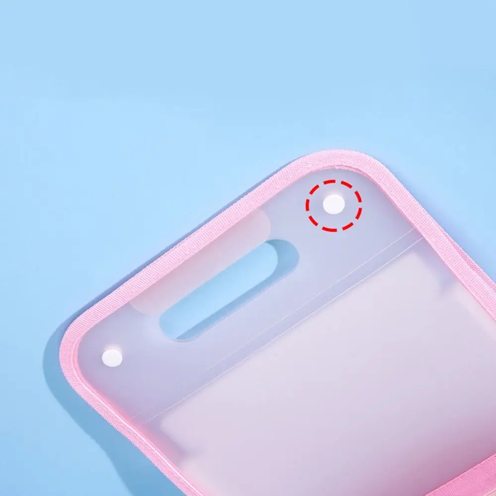 Vertical Accordion Zipper Bag 13 Pockets Waterproof Test Paper Storage Bag Classified Storage Large Capacity Document Pouch