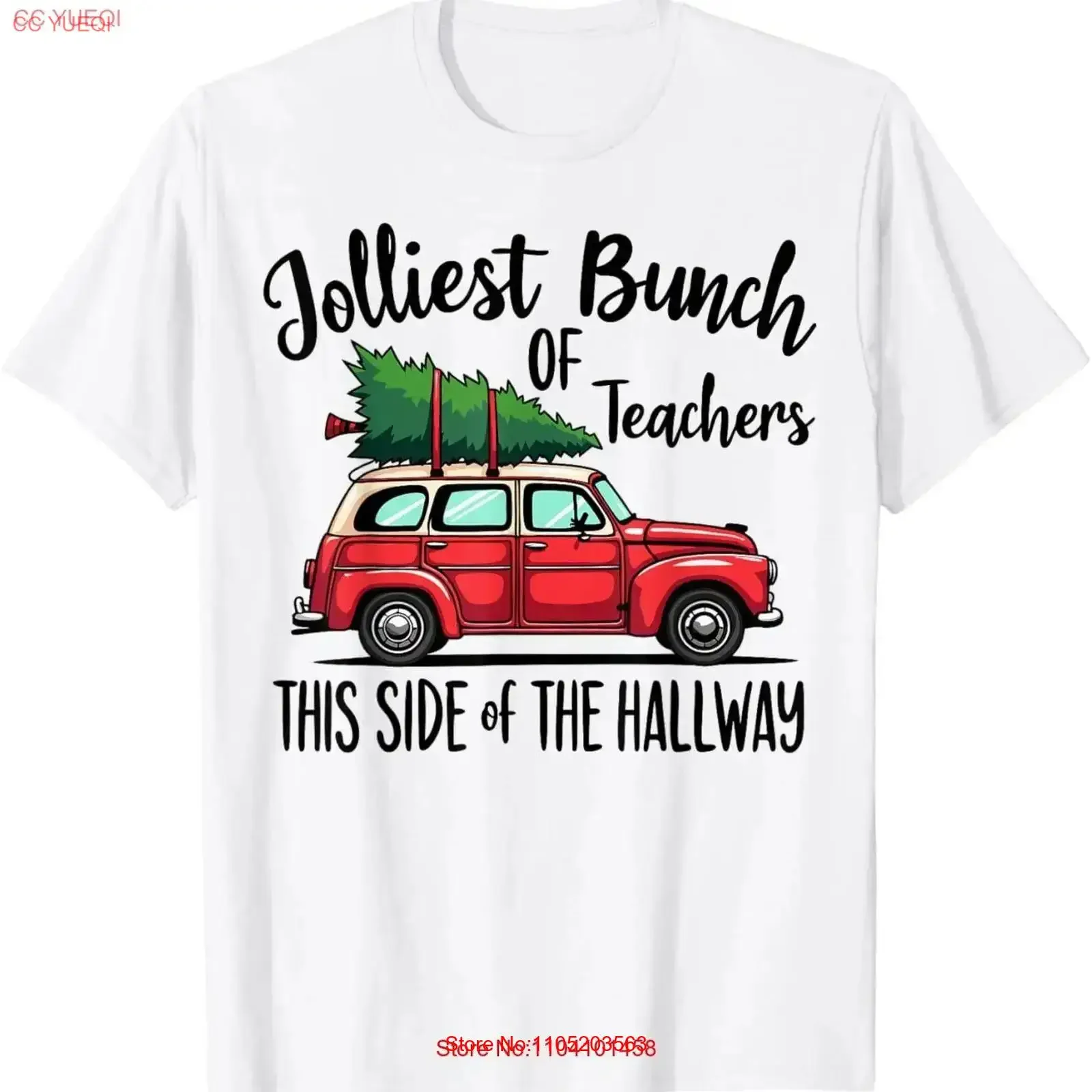 Jolliest Bunch Of Teachers This Side The Hallway T Shirt vintage Washed Stylish streetwear Unisex graphic Soft Versatile