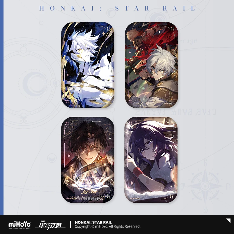 

Official miHoYo Honkai: Star Rail Light cone series tinplate badge official Genuine Accessories ornament gift