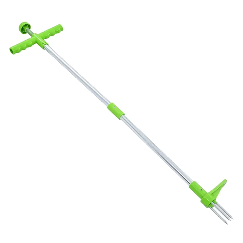 HHTL Weed Puller Tool Stand Up Weeder Manual Weeding Tool With Long Handle Stand Up Heavy Duty Garden Weeding Tool For Garden
