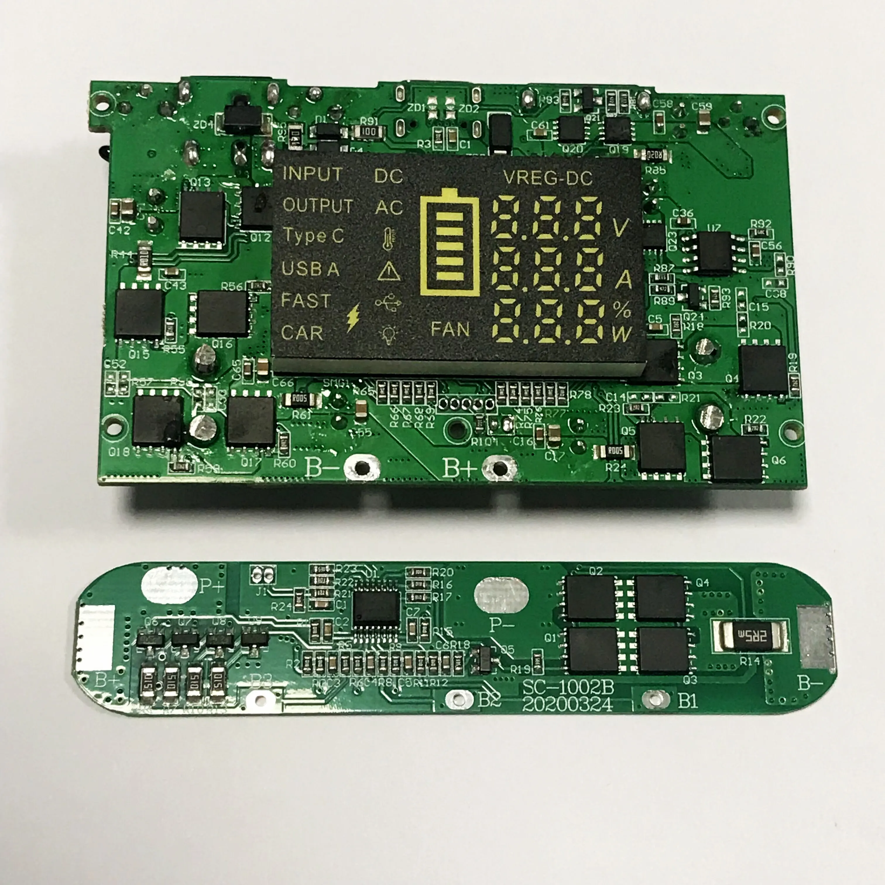 DC120W Adjustable Voltage 5-24V 5A Power Bank UPS Mobile Power Supply Diy Kit PD100W Outdoor Power Supply