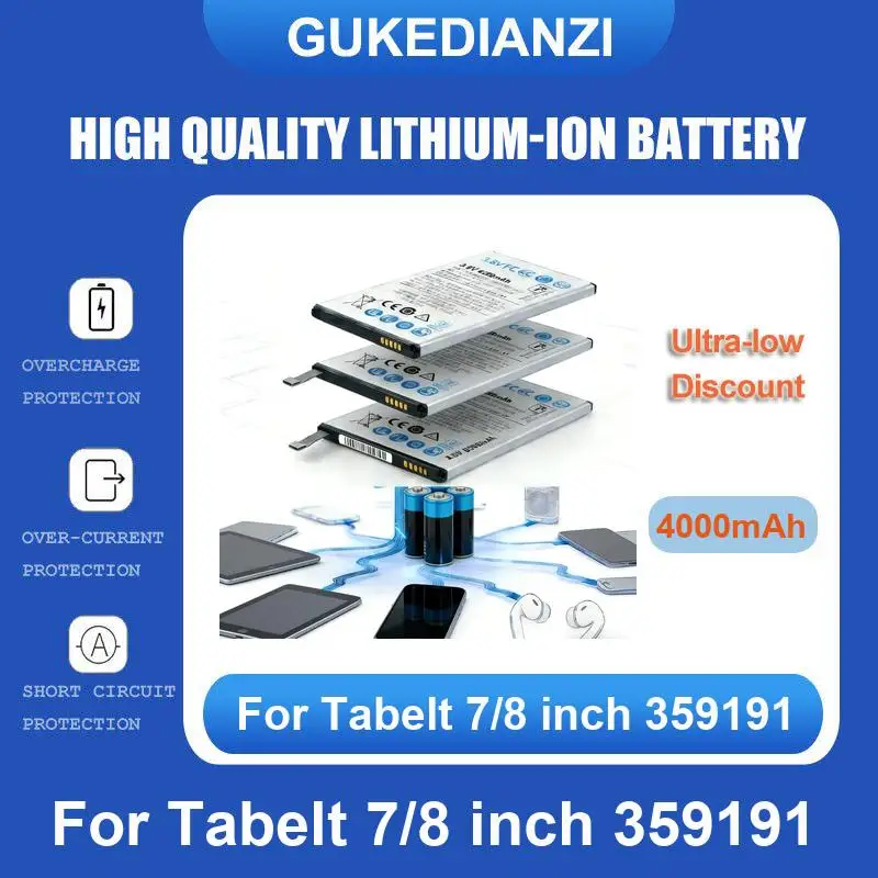 Battery Fit For 3078135 3766125 8 9.7 10.1 inch 359191