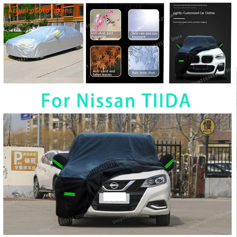 

For Nissan TIDA auto body protection, anti snow, anti peeling paint, rain, water, dust, sun protection, car clothing