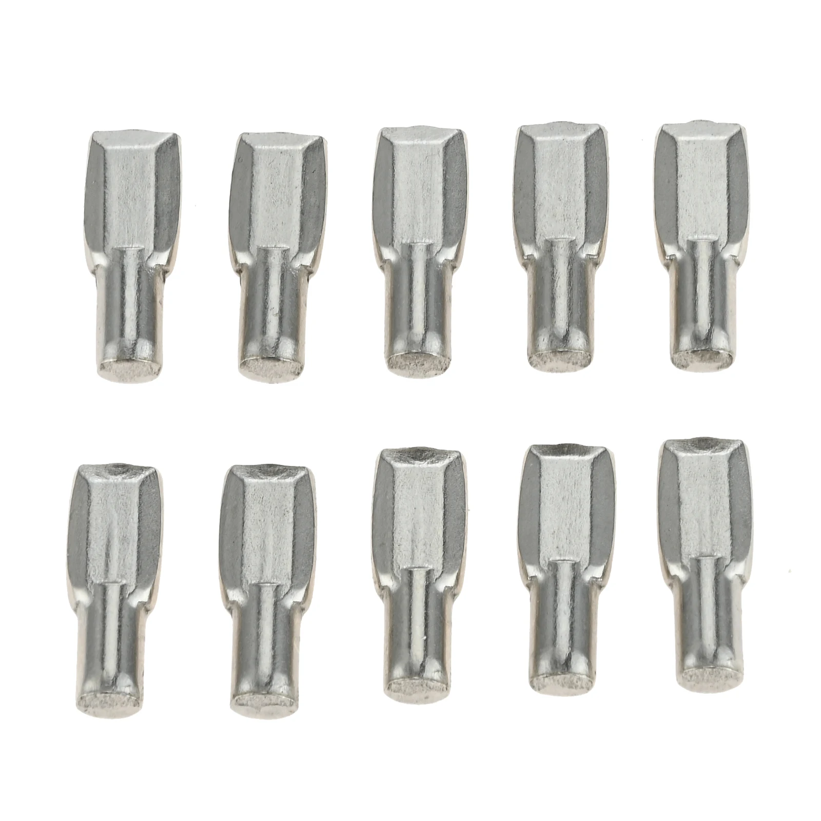 10Pcs 5mm Silver Shelf Support Pins Studs Pegs Furniture Shelves Seperator Fixed Bathroom Shower Glass Bracket Support Holder