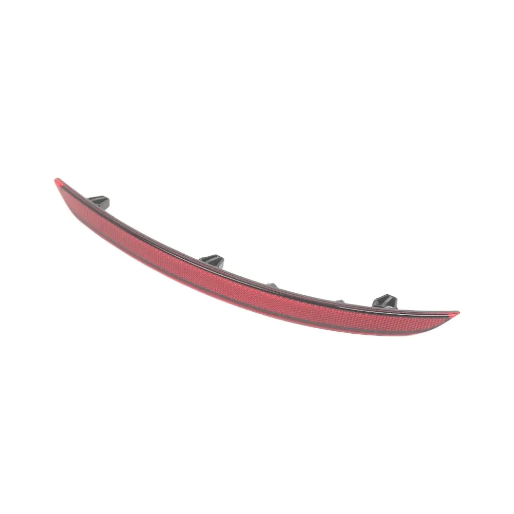 Rear Bumper Reflector Left for For A3 8Y 2020-2024 ABS+PC Material Red 34x2.5x5.5CM Exact Fit 8YG945105 8Y0945105