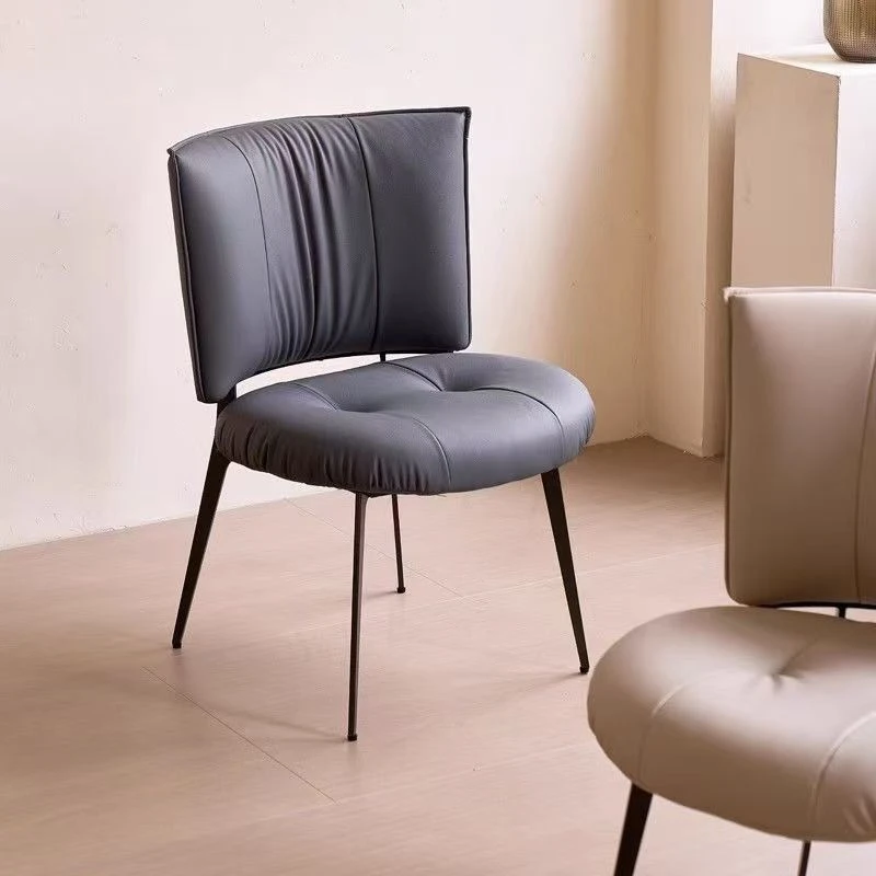 Minimalist dining chair Modern minimalist restaurant Hotel back chair Household chair