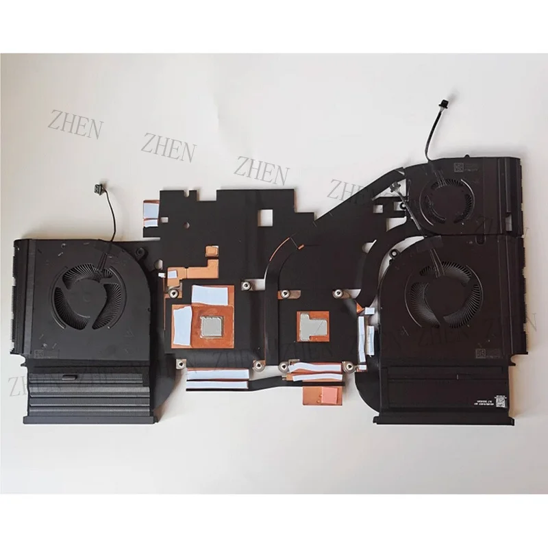 S FOR DELL Alienware M18 M18X A+N MB2 CPU GPU Cooling Fan w/ Heatsink 0NXM30 NXM30