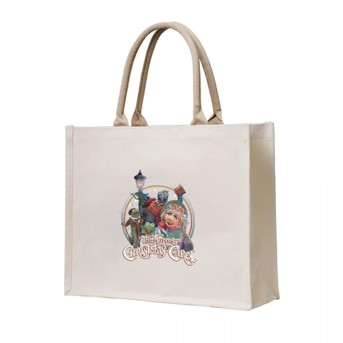 

Retro 90s The Muppet Christmas Carol Tote Bag hand bag Eco bag shopper women