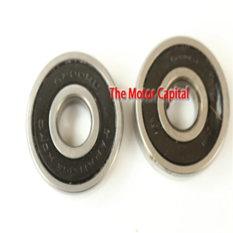 Free Shipping 2Pc 6000RS Metal Shields Bearing 6000 2Z Bearings 6000ZZ 10x26x8mm FOR 49CC MINI MOTOR/BIKE