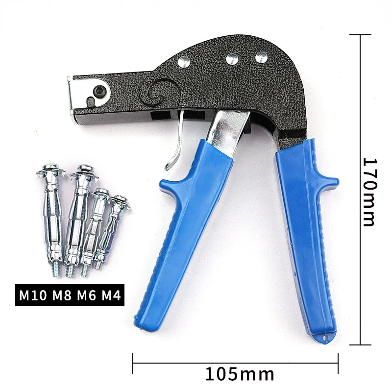 

Plasterboard Fixing Gun Cheville Bolt Hollow Drive Wall Anchor Screws Gun Hollow Wall Anchors Gun