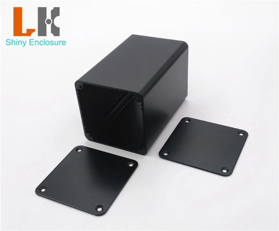 

LK-ALB36 Diy Metal Junction Box Aluminium Enclosure for Electronic Aluminum Anodized Enclosure Battery Cabinet Case 52x52x100mm