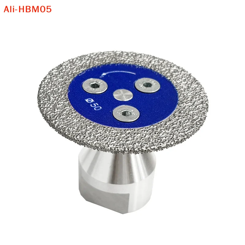 (HB05)M14 Diamond Saw Blade With Removable Flange Turbo Cutting Disc For Granite Marble Ceramic Concrete Grinding Carving view 6