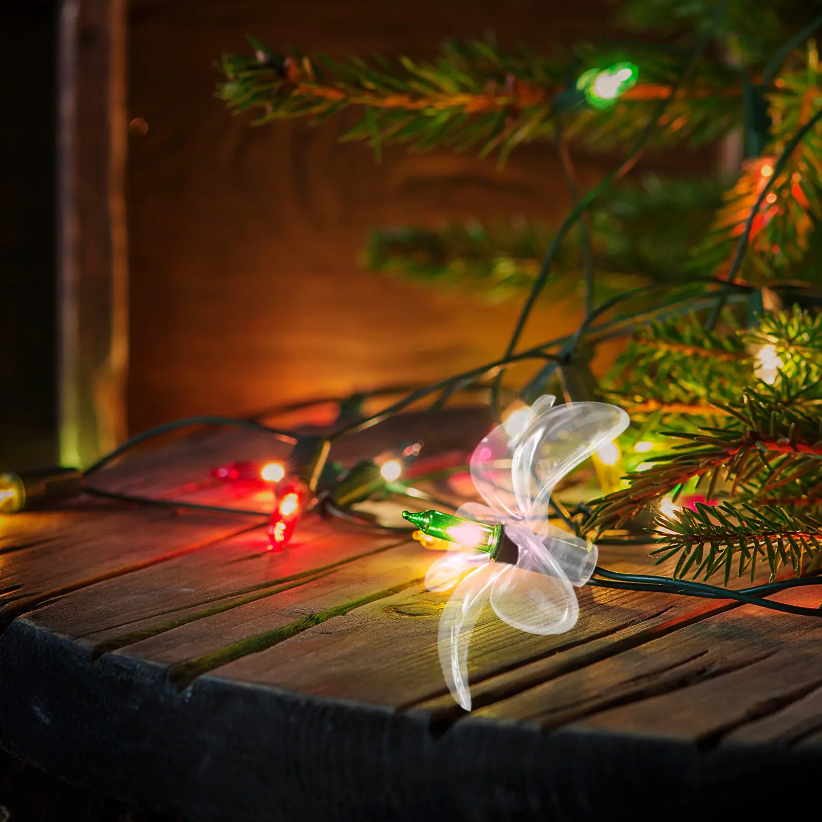 Colorful LED String Lights Decoration Hanging Ornaments for Festival Party Home Garden Christmas Lighting Decoration