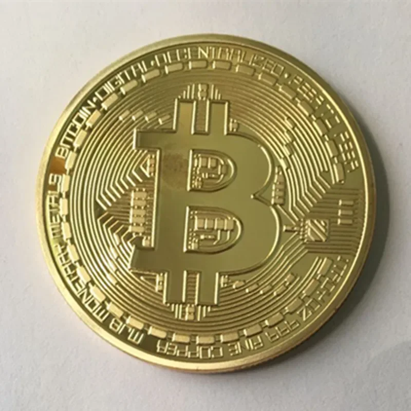 

3 Pcs Classic BTC Bitcoin 24K Real Gold Plated Silver Bronze Badge 40 Mm Internet Theme Souvenir Collectible Decoration Coin