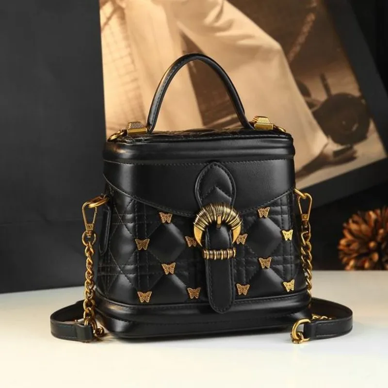 

Designer Brand 2025 New Butterfly Rhombus Carrying Box Bag Fashion Bags for Women Hot Selling